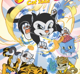 Scratch9: Cat Tails #1 cover art by Joshua Buchanan