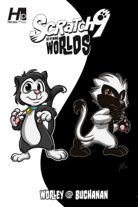 Scratch9: Cat of 9 Worlds cover by Joshua Buchanan