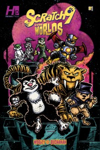 Scratch9: Cat of 9 Worlds #1 - Kevin Eastman Variant