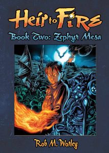 Heir to Fire: Zephyr Mesa - cover art by Mike Dubisch